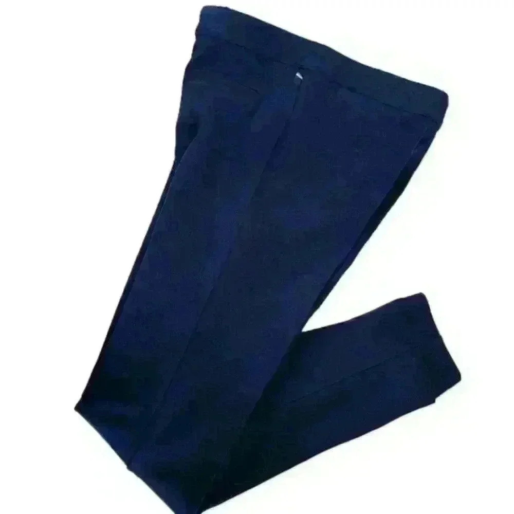 Tommy Hilfiger Kids Navy Blue Leggings Adjustable Waist Size Girl 16